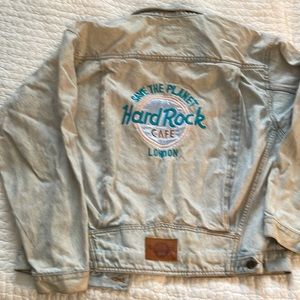 Hard Rock Cafe denim jacket
